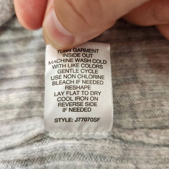 Love Ellie Light Grey Long Sleeve Cardigan With Pockets Women's Size M - Picture 14 of 16